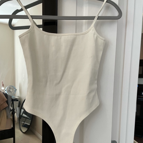 White Meshki Bodysuit - Size Small - Picture 2 of 4